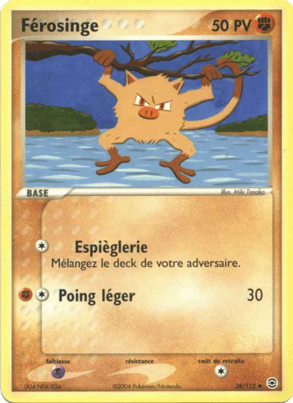 Férosinge, carta 38 di EX Rouge Feu & Vert Feuille
