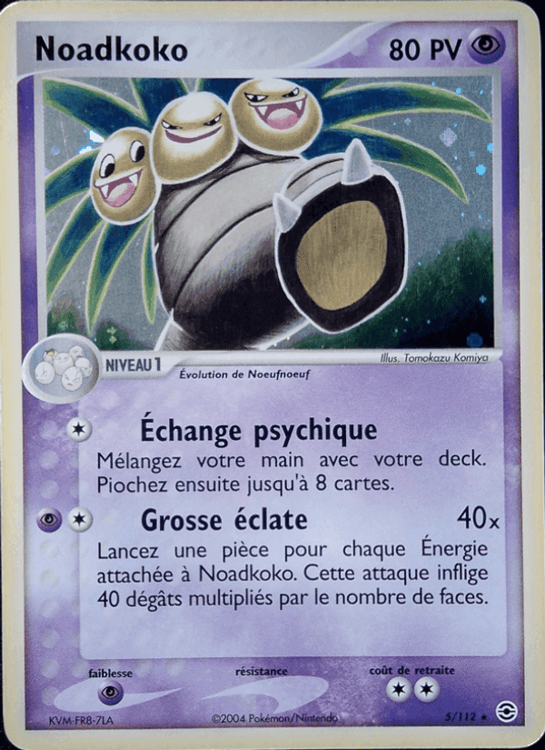 Noadkoko, carte 5 de EX Rouge Feu & Vert Feuille