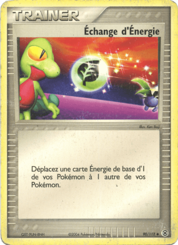 Échange d'Énergie, carte 90 de EX Rouge Feu & Vert Feuille