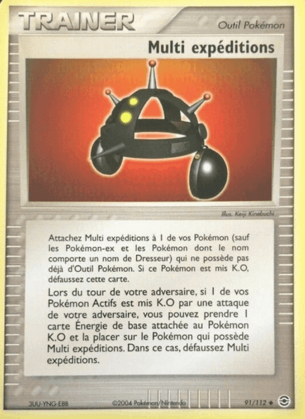 Multi expédition, card 91 from EX Rouge Feu & Vert Feuille