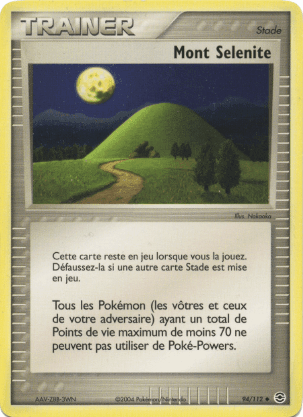 Mont Selenite, carte 94 de EX Rouge Feu & Vert Feuille