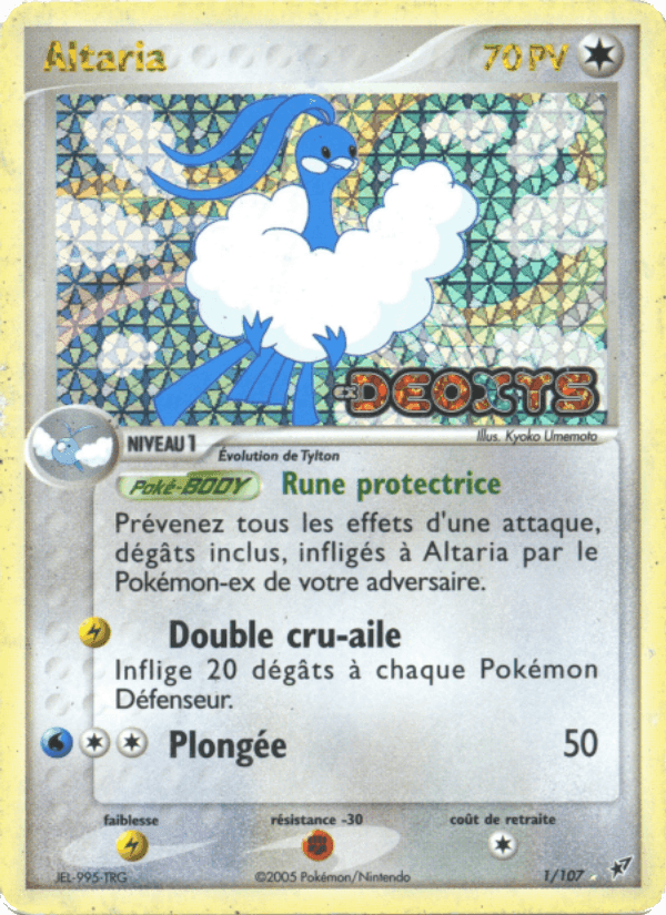 Altaria, carta 1 di EX Deoxys