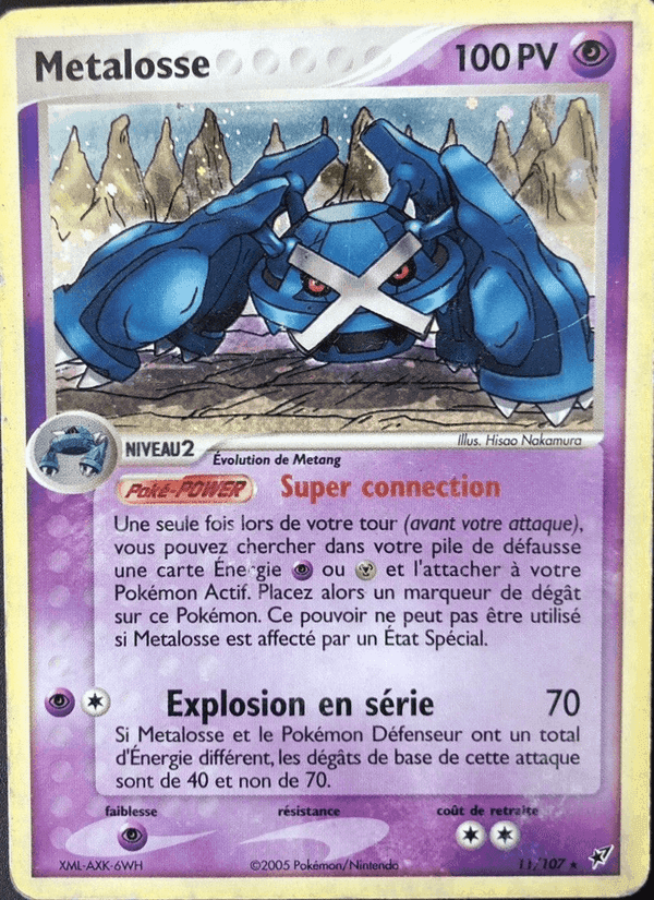 Métalosse, carte 11 de EX Deoxys