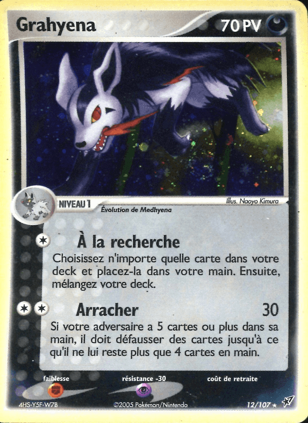 Grahyèna, carta 12 di EX Deoxys