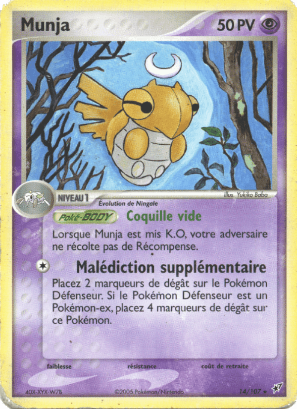 Munja, carte 14 de EX Deoxys