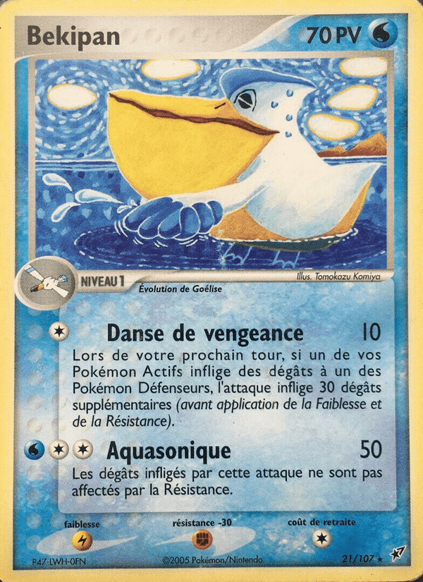 Bekipan, card 21 from EX Deoxys