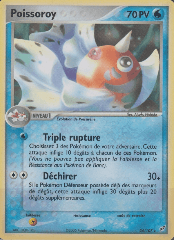 Poissoroy, carta 24 di EX Deoxys