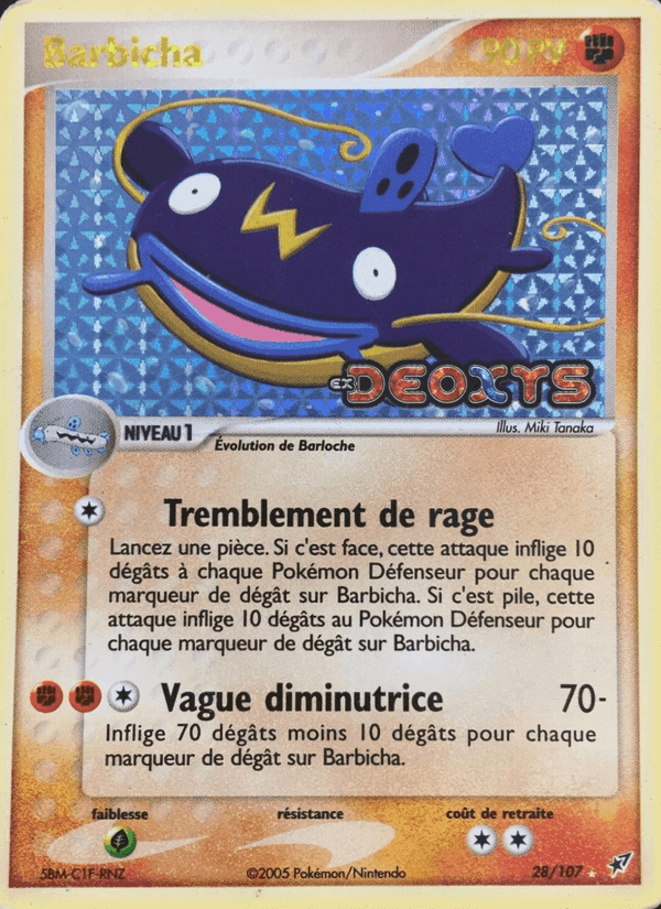 Barbicha, carta 28 di EX Deoxys