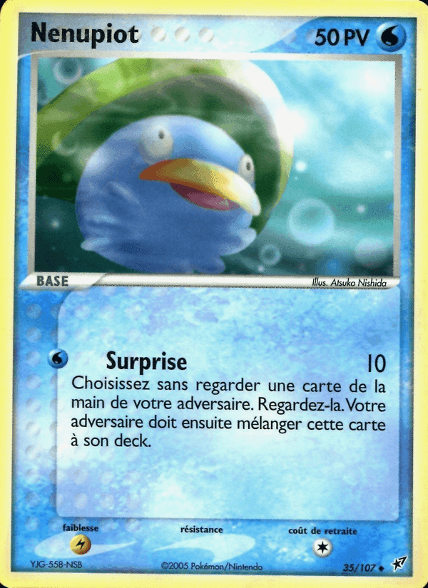 Nénupiot, carte 35 de EX Deoxys