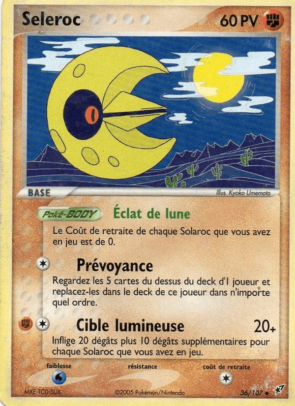 Séléroc, card 36 from EX Deoxys