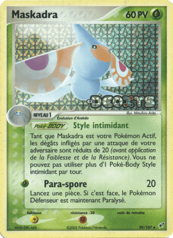 Maskadra, carte 39 de EX Deoxys