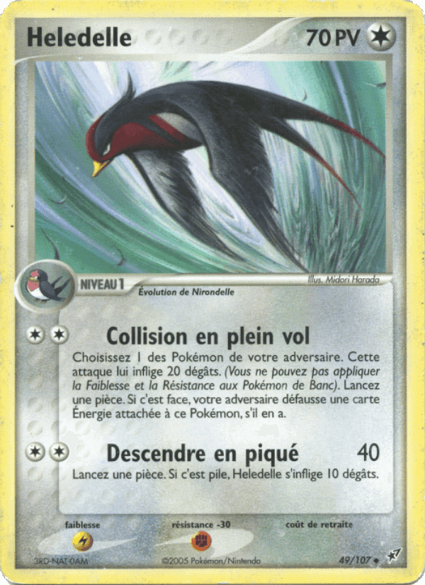 Hélédelle, carta 49 di EX Deoxys