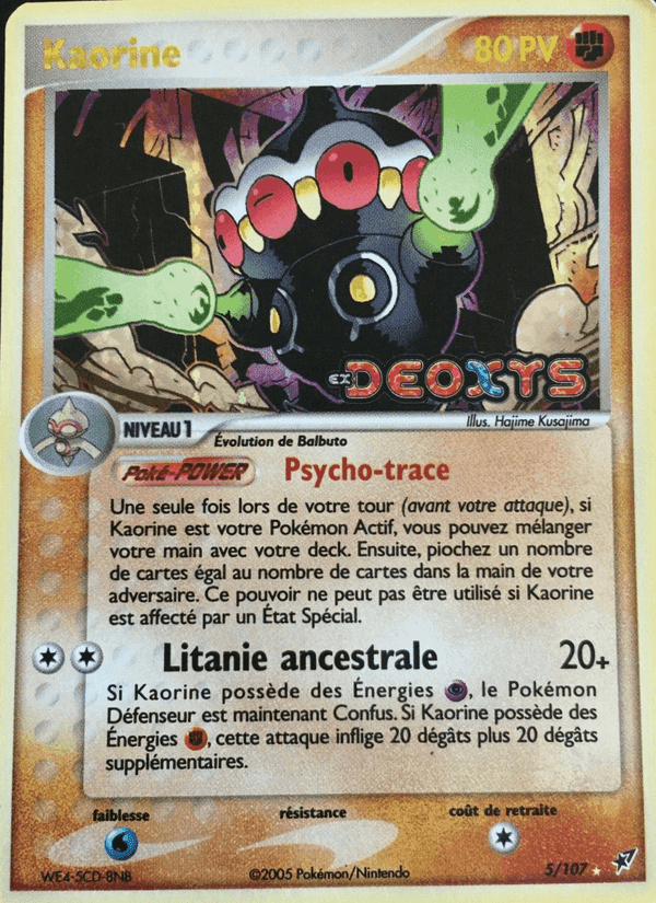 Kaorine, carte 5 de EX Deoxys