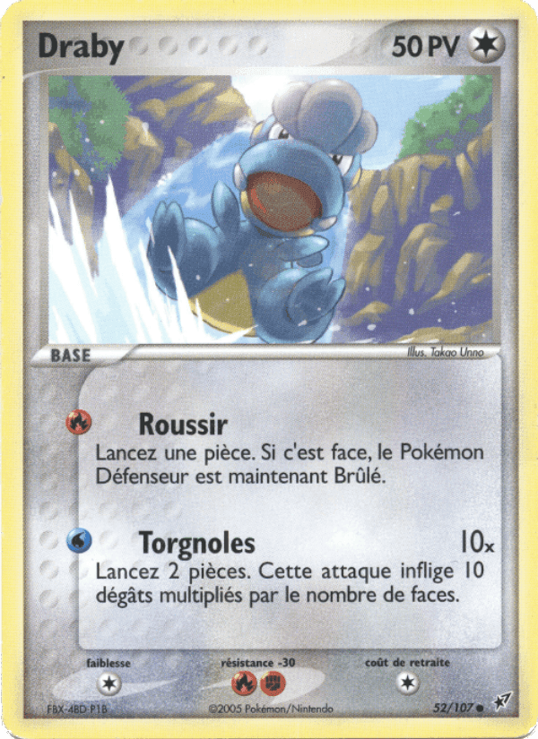 Draby, carte 52 de EX Deoxys