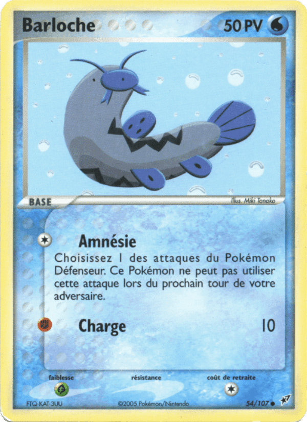 Barloche, carte 54 de EX Deoxys