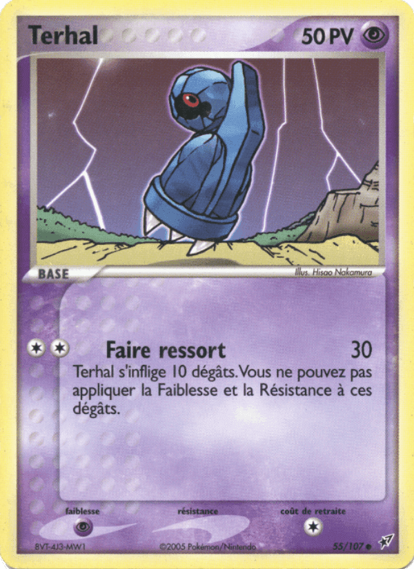 Terhal, carte 55 de EX Deoxys