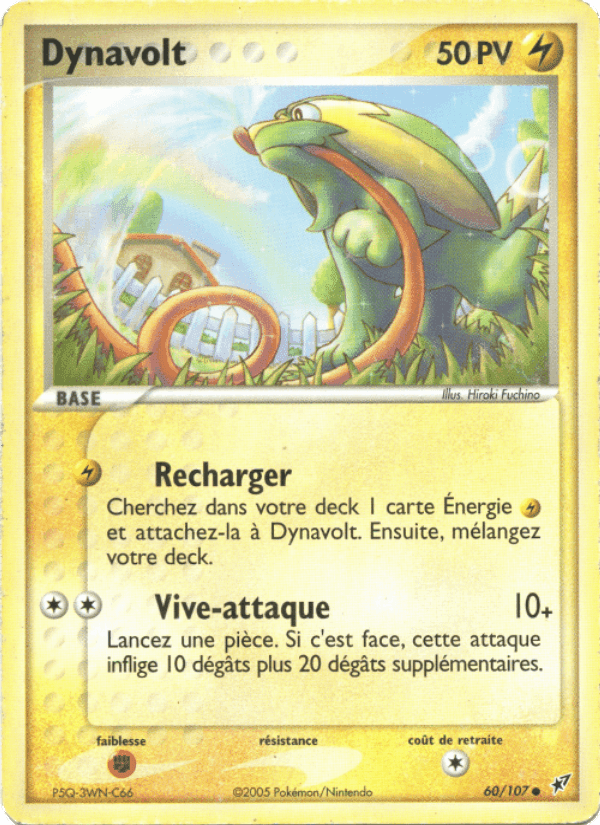 Dynavolt, carte 60 de EX Deoxys