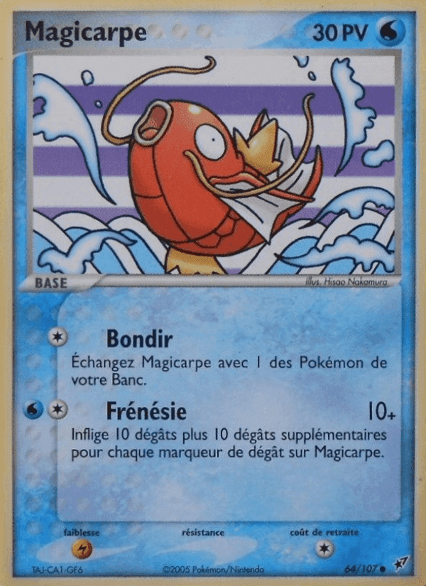 Magicarpe, carte 64 de EX Deoxys