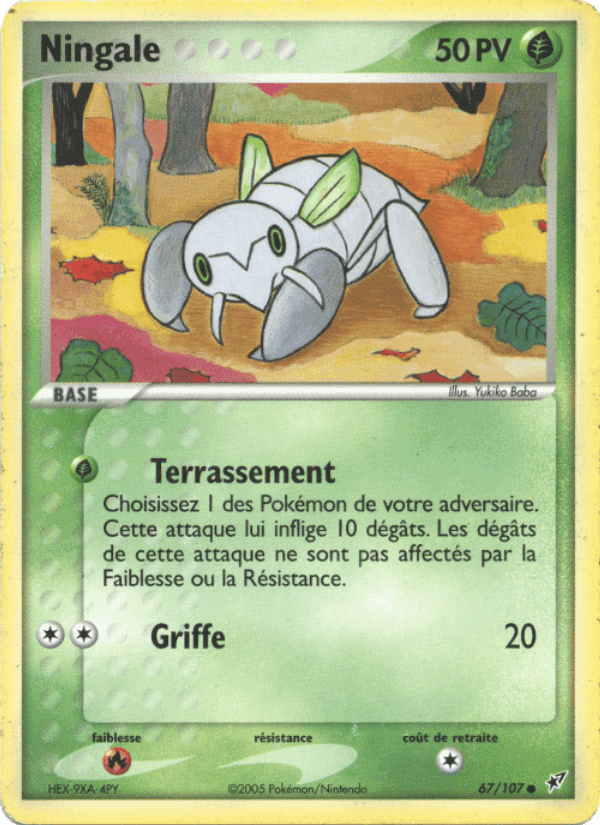 Ningale, carte 67 de EX Deoxys