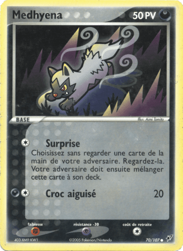 Medhyena, carte 70 de EX Deoxys