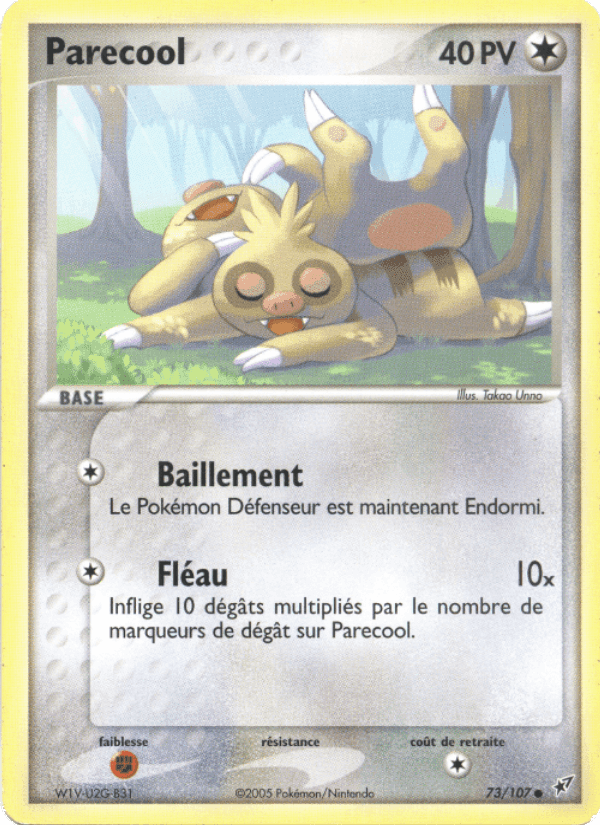 Parecool, carte 73 de EX Deoxys