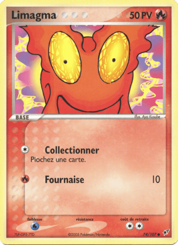 EX Deoxys の 74 番、Limagma