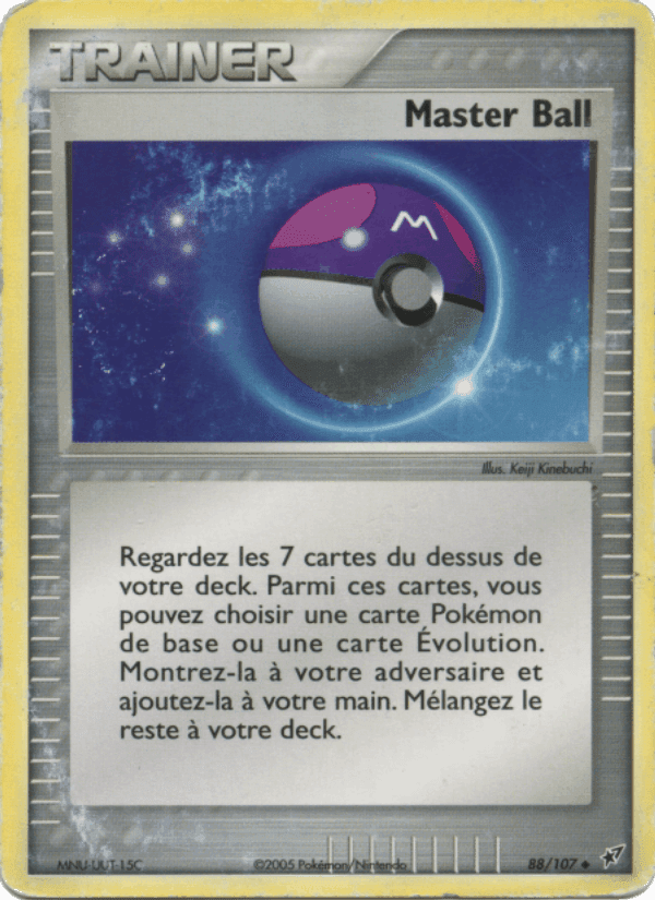 Master Ball, carte 88 de EX Deoxys