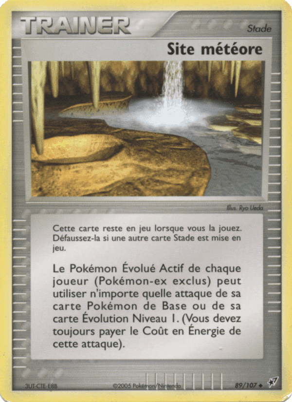 Site météore, card 89 from EX Deoxys
