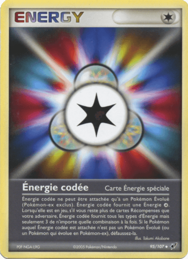 Énergie codée, carte 95 de EX Deoxys