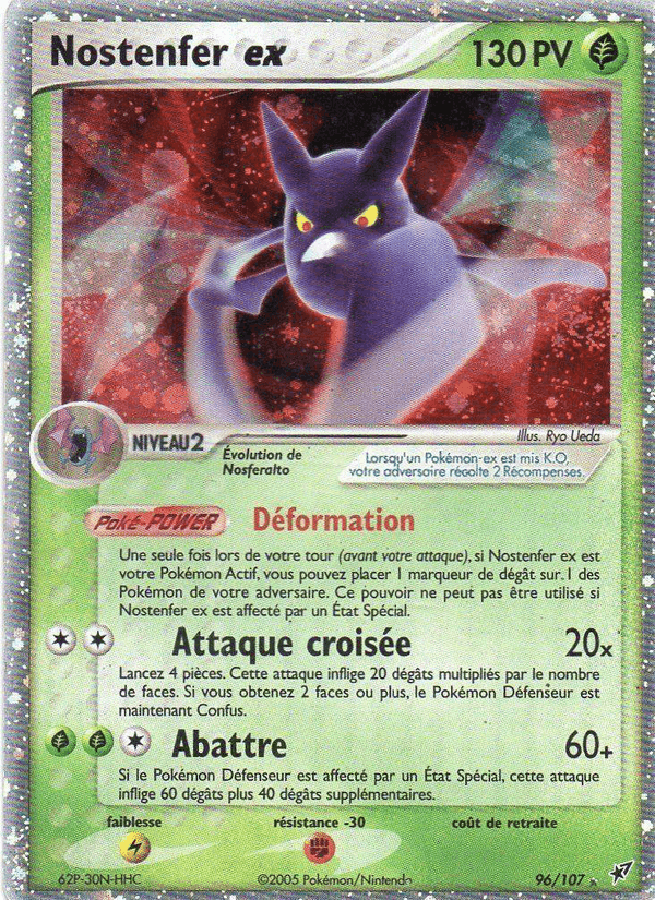 Nostenfer ex, carte 96 de EX Deoxys