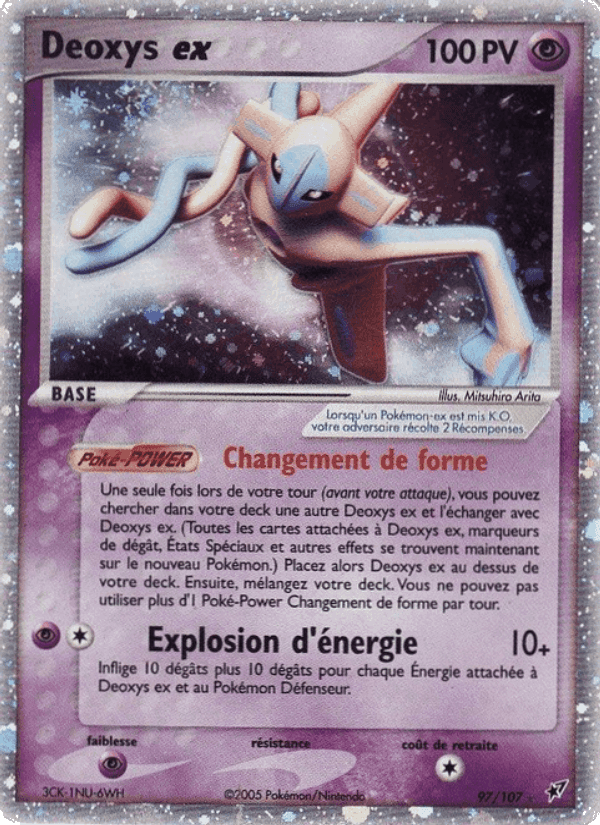 Deoxys ex, carte 97 de EX Deoxys