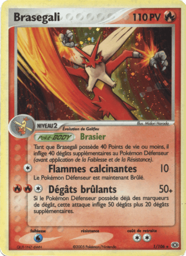 Braségali, carte 1 de EX Émeraude