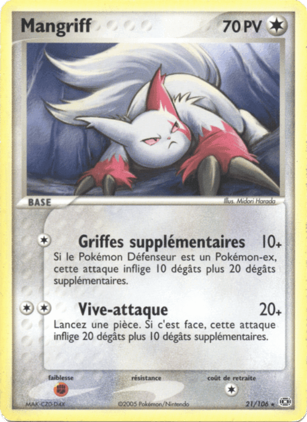 Mangriff, carta 21 di EX Émeraude