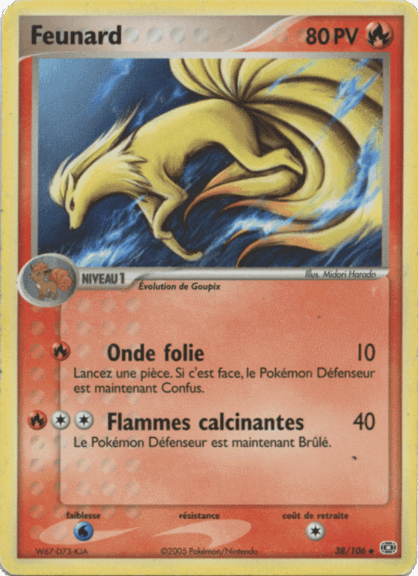 Feunard, carta 38 di EX Émeraude