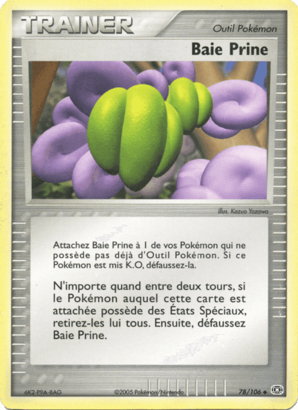Baie Prine, carta 78 di EX Émeraude