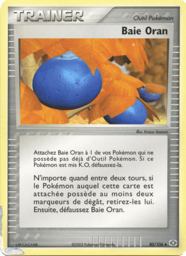 Baie Oran, card 80 from EX Émeraude