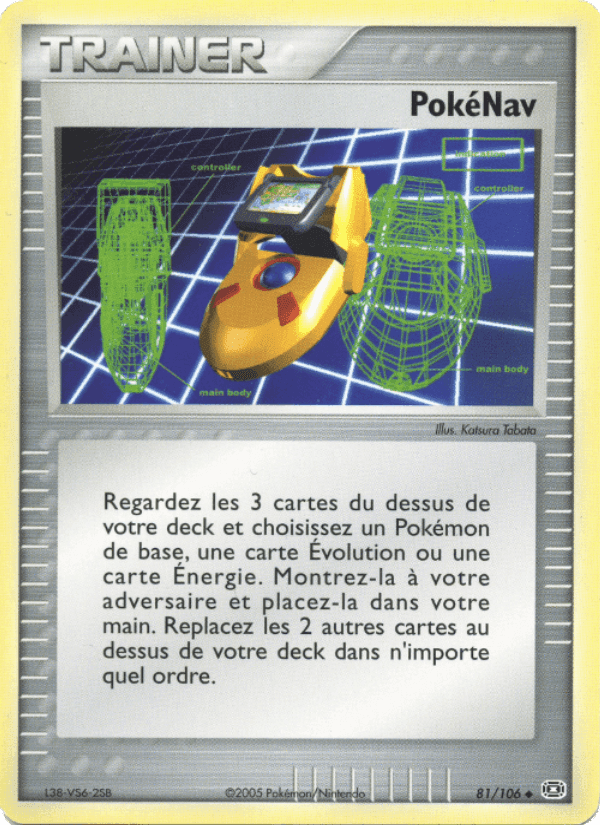 PokéNav, carta 81 de EX Émeraude