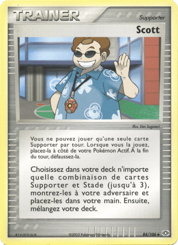 Scott, carte 84 de EX Émeraude
