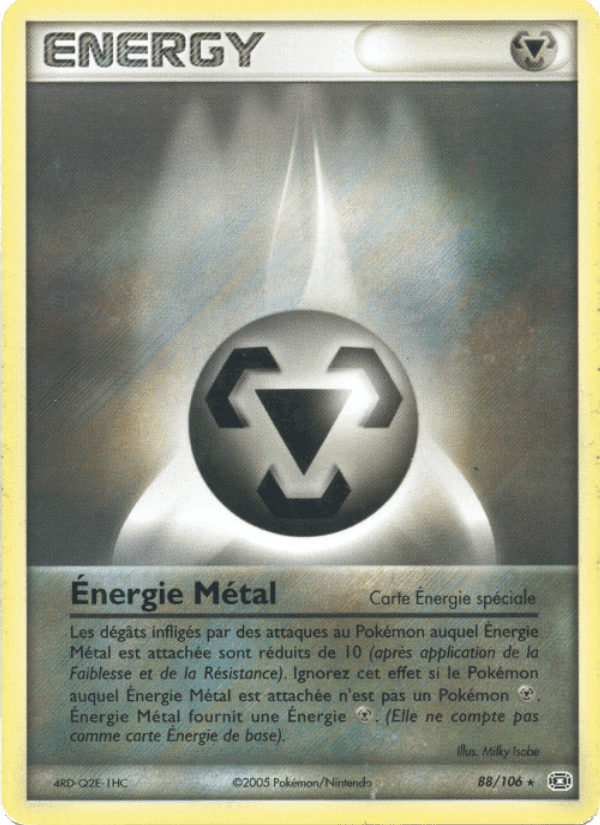 Énergie Métal, carte 88 de EX Émeraude
