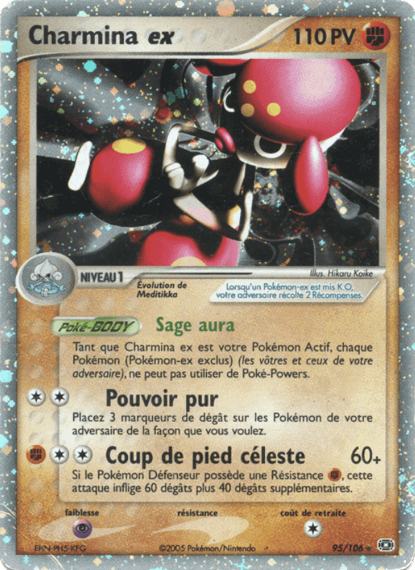 Charmina ex, carta 95 di EX Émeraude
