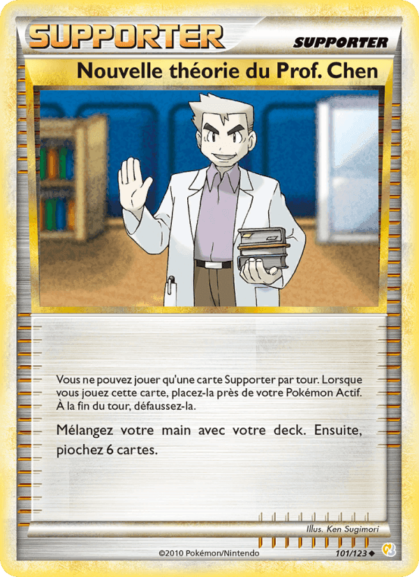 Nouvelle théorie du Prof. Chen, card 101 from HeartGold SoulSilver