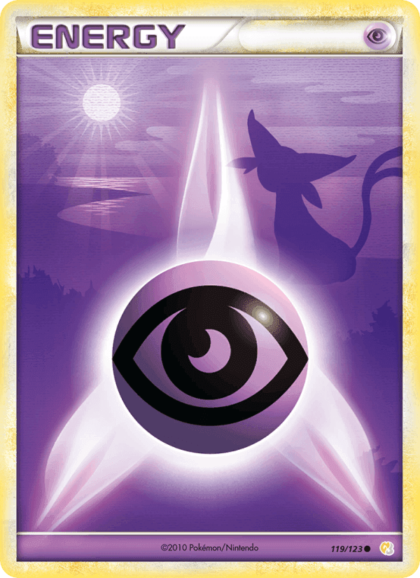 Énergie Psy, card 119 from HeartGold SoulSilver