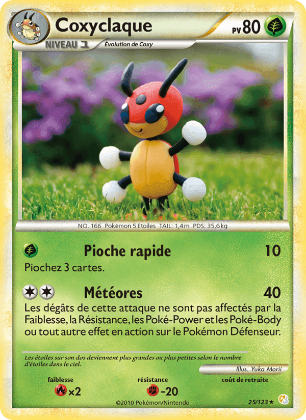 Coxyclaque, carte 25 de HeartGold SoulSilver