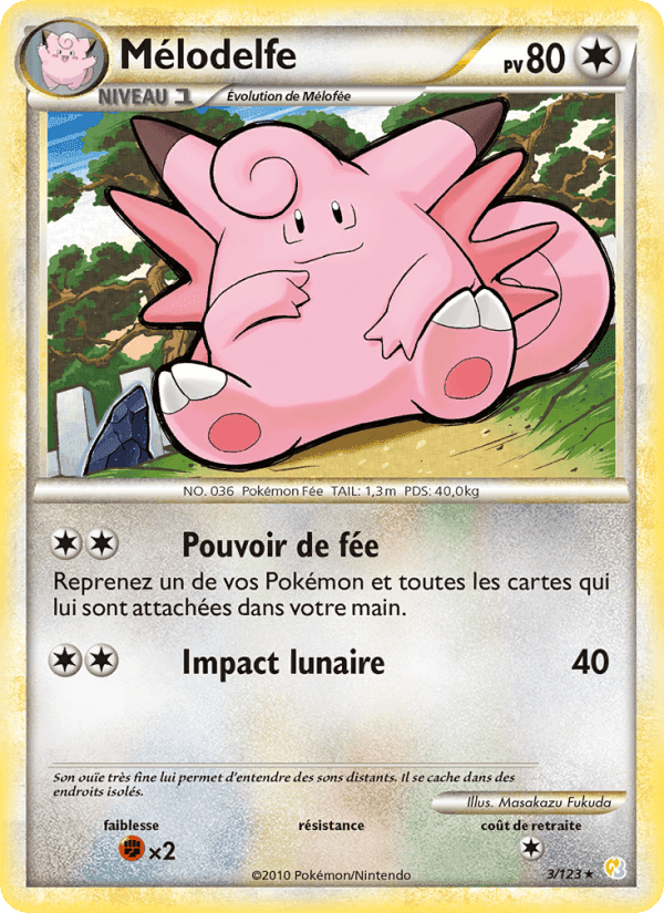 Mélodelfe, carte 3 de HeartGold SoulSilver