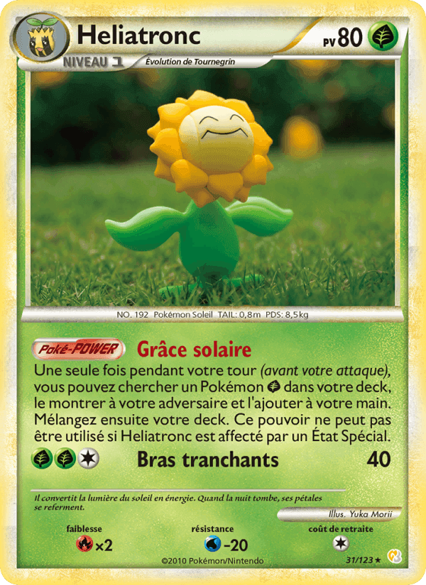 Héliatronc, carte 31 de HeartGold SoulSilver