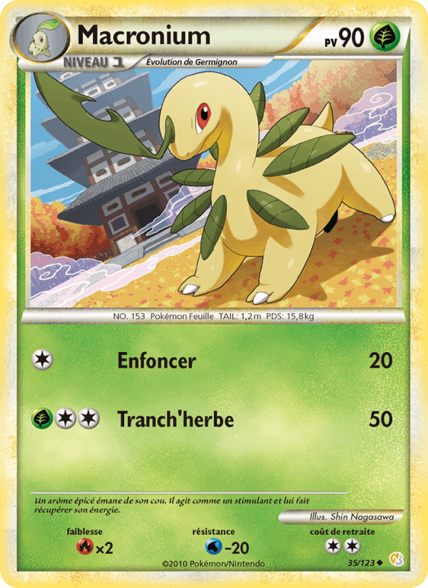 Macronium, carte 35 de HeartGold SoulSilver
