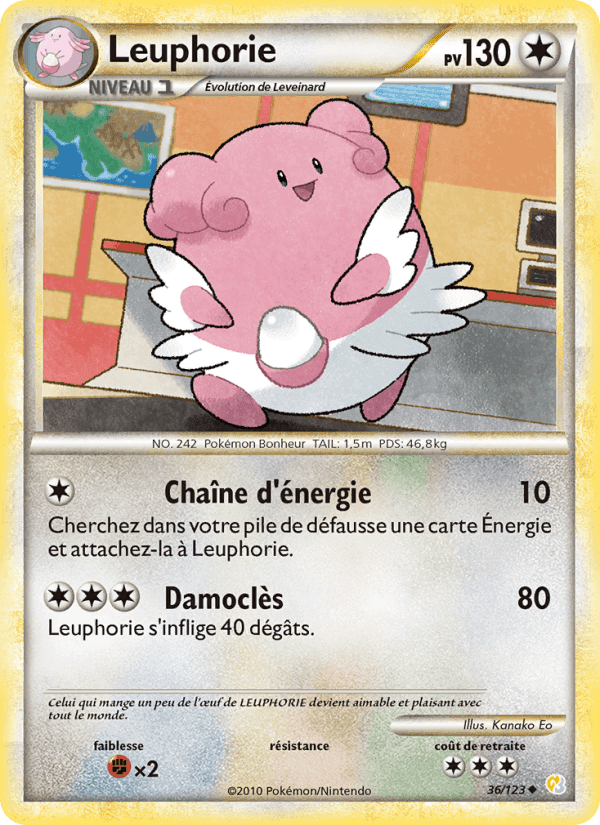 Leuphorie, carte 36 de HeartGold SoulSilver