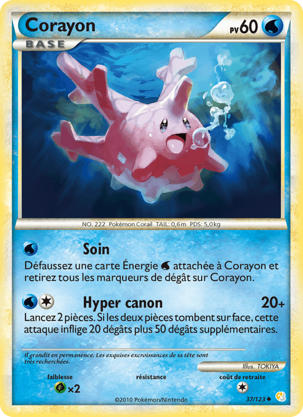 Corayon, carte 37 de HeartGold SoulSilver