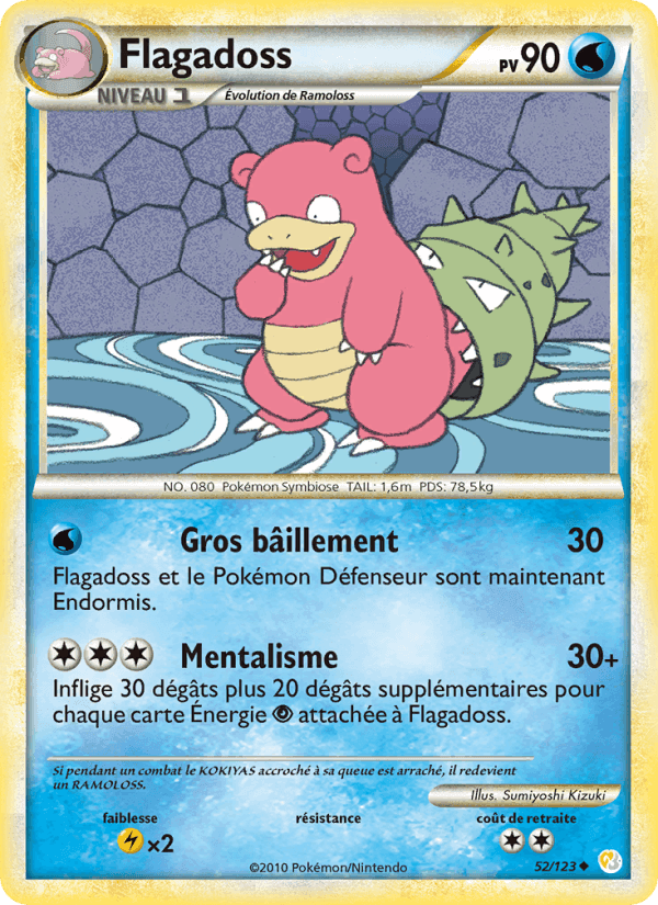 Flagadoss, carte 52 de HeartGold SoulSilver