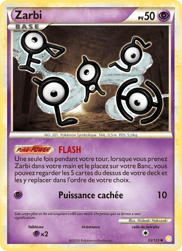 Zarbi, carte 55 de HeartGold SoulSilver